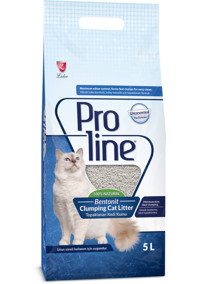 Proline Kokusuz Topaklanan İnce Taneli Bentonit Kedi Kumu 2x5 lt