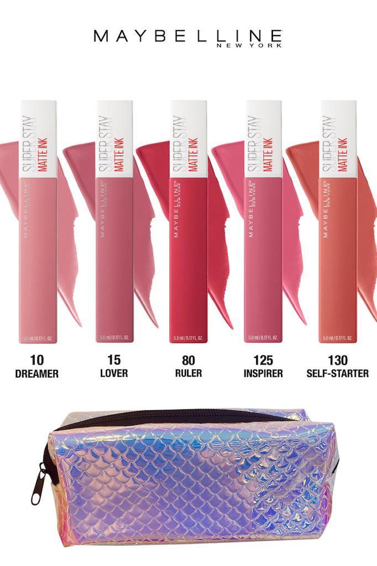 Maybelline New York Superstay Matte Ink 6 Nude Kalıcı Mat Krem Lipstick Ruj