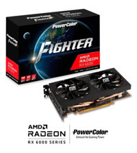 Powercolor Fighter RX 6600 8 GB GDDR6 PCI-Express 4.0 DirectX 12 Ultimate 2 Fanlı 128 Bit Masaüstü AMD Ekran Kartı