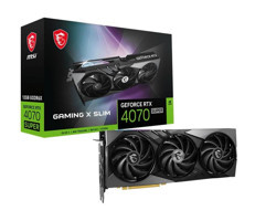 MSI Gaming X Slim RTX 4070 Super OC 12 GB GDDR6X PCI-Express 4.0 DirectX 12 Ultimate 3 Fanlı 192 Bit Gaming NVIDIA Ekran Kartı