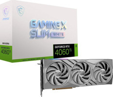 MSI Gaming X Slim RTX 4060 Tİ White 16 GB GDDR6 PCI-Express 4.0 DirectX 12 Ultimate 3 Fanlı 128 Bit Masaüstü NVIDIA Ekran Kartı