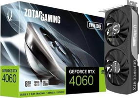 Zotac Twin Edge RTX 4060 8 GB GDDR6 PCI-Express 4.0 DirectX 12 Ultimate 2 Fanlı 128 Bit Masaüstü NVIDIA Ekran Kartı