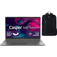 Casper Nirvana X600.139H-BF00X-G-F Harici Intel Iris Xe Graphics Eligible Intel Core i7 11390H 12 GB Ram 1 TB SSD 15.6 inç Full HD FreeDos Laptop + Boz Çanta