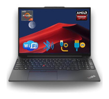 Lenovo Thinkpad E16 21JT0017TXAT Harici AMD Radeon Graphics AMD Ryzen 7 7730U 16 GB Ram 256 GB SSD 16 inç Full HD FreeDos Laptop