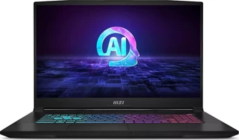 MSI Katana A17 AI B8VE-854XTR Harici GeForce RTX 4050 AMD Ryzen 7 8845HS 16 GB Ram 512 GB SSD 17.3 inç Full HD FreeDos Oyuncu Laptop