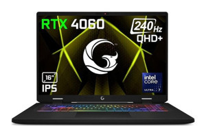 Game Garaj Slayer 4 U7-4060 C4 Harici GeForce RTX 4060 Intel Core Ultra 7 155H 64 GB Ram 2 TB SSD 16 inç Full HD FreeDos Oyuncu Laptop