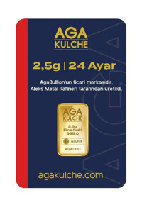 Agakulche 24 Ayar 2.5 gr Gram Altın