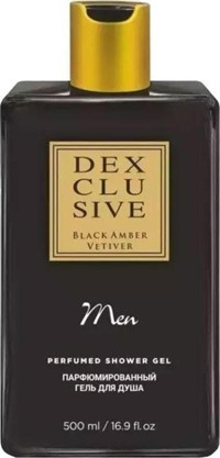 Dexclusive Men Güve Otu-Siyah Amber Duş Jeli 500 ml