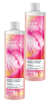 Avon Sweet & Joyful Frezya-Nar Nemlendirici Duş Jeli 2x500 ml