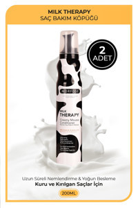 Morfose Milk Theraphy Normal Saçlar İçin Hacim Veren Saç Köpüğü 2x200 ml