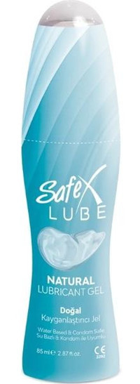 Safex Lube Doğal Su Bazlı Kayganlaştırıcı Jel 85 ml