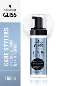 Schwarzkopf Gliss Care Stylers Normal Saçlar İçin Şekillendirici Hacim Veren Saç Köpüğü 150 ml