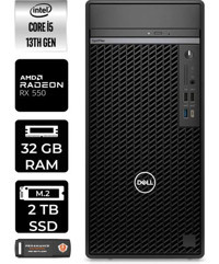 Dell Optiplex 7010MT N010O7010MTUP329 Harici Radeon RX 550 Intel Core i5 13500 32 GB Ram 2 TB SSD Tower FreeDos Masaüstü Oyuncu Bilgisayarı + PER4 BELLEK