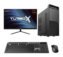 Turbox TX5510 Harici Radeon R5 230 AMD Ryzen 5 3600 16 GB Ram 256 GB SSD Tower FreeDos 21.5 inç Monitörlü Masaüstü Oyuncu Bilgisayarı