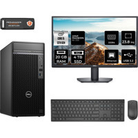 Dell Optiplex 7010MT N010O7010MTUMNT1320 Harici Radeon RX 550 Intel Core i5 13500 20 GB Ram 4 TB SSD Tower FreeDos 23.8 inç Monitörlü Masaüstü Oyuncu Bilgisayarı + PER4 BELLEK