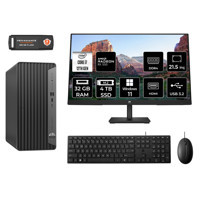 Hp Pro 400 G9 M9EAD280 Harici Radeon RX 550 Intel Core i7 12700 32 GB Ram 4 TB SSD Tower Windows 11 Pro 21.5 inç Monitörlü Masaüstü Oyuncu Bilgisayarı