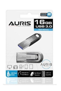 Auris TYC00192890347 USB 2.0 Usb Type-A 16 GB Flash Bellek Gümüş