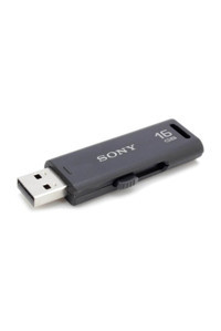 Sony Usm16Gr USB 2.0 Usb Type-A 16 GB Flash Bellek Siyah