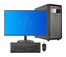 Rogame RKT660310 Dahili Intel UHD Graphics 730 Intel Core i3 13100 8 GB Ram 120 GB SSD Tower FreeDos 24 inç Monitörlü Masaüstü Bilgisayar