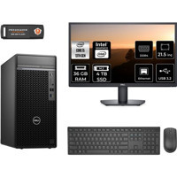 Dell Optiplex 7010MT N010O7010MTUMNT335 Dahili Intel UHD Graphics 770 Intel Core i5 13500 36 GB Ram 4 TB SSD Tower FreeDos 21.5 inç Monitörlü Masaüstü Bilgisayar + PER4 BELLEK