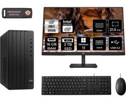 Hp Pro 290 G9 8T2X1ESMNT414 Dahili Intel UHD Graphics 770 Intel Core i7 13700 16 GB Ram 2 TB SSD Tower Windows 11 Pro 21.5 inç Monitörlü Masaüstü Bilgisayar + PER4 BELLEK