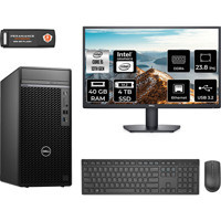 Dell Optiplex 7010MT N010O7010MTUMNT340 Dahili Intel UHD Graphics 770 Intel Core i5 13500 40 GB Ram 4 TB SSD Tower FreeDos 23.8 inç Monitörlü Masaüstü Bilgisayar + PER4 BELLEK