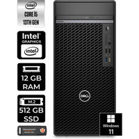 Dell Optiplex 7010MT N010O7010MTUP357 Dahili Intel UHD Graphics 770 Intel Core i5 13500 12 GB Ram 512 GB SSD Tower Windows 11 Home Masaüstü Bilgisayar + PER4 BELLEK