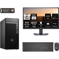 Dell Optiplex 7010MT N010O7010MTUMNT399 Dahili Intel UHD Graphics 770 Intel Core i5 13500 64 GB Ram 2 TB SSD Tower Windows 11 Home 21.5 inç Monitörlü Masaüstü Bilgisayar + PER4 BELLEK