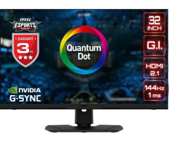 MSI Optix MPG321UR QD 144 Hz 1 ms 32 inç 4K UHD Flat IPS HDMI Freesync G-Sync 3840x2160 px LED Monitör