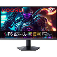 Koorui GN07 170 Hz 1 ms 27 inç WQHD Flat IPS HDMI Freesync G-Sync 2560x1440 px LED Monitör