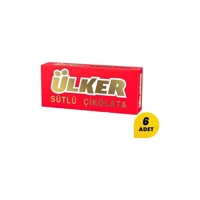 Ülker Napoliten Sütlü Çikolata 33 gr 6 Adet