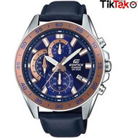 Casio EFV-550L-2AVUDF Takvimli 47 mm Lacivert Çelik Kordon Analog Erkek Kol Saati