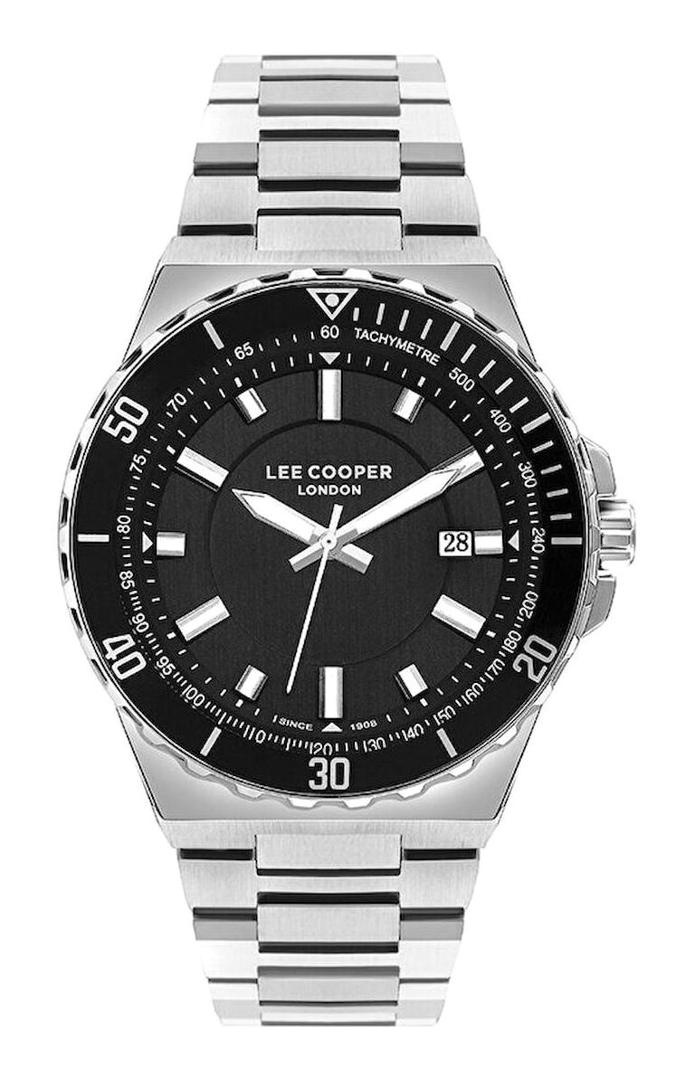 Lee Cooper LC07622.350 Takvimli 44 mm Çelik Kordon Analog Erkek Kol Saati