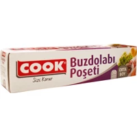 Cook Orta Buz Dolabı Poşeti 50 Adet