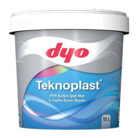 Dyo Teknoplast Su Bazlı Plastik İpeksi Mat İç Cephe Boyası 2.5 lt Kartepe