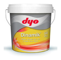 Dyo Dinamik Su Bazlı Silikonlu İpeksi Mat İç Cephe Boyası 2.5 lt Kaymak Taşı