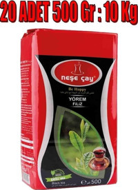 Neşe Çay Yörem Filiz Siyah Dökme Çay 20x500 gr