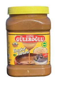 Bozkır Güleroğlu Plastik Kutu Çifte Kavrulmuş Organik Glutensiz Kepekli Bozkır Tahin 935 gr