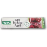 Emel Ambalaj Fresh up Küçük Kilitli Buz Dolabı Poşeti 12 Adet