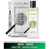 Auran M114 EDP Baharatlı-Odunsu Erkek Parfüm 50 ml