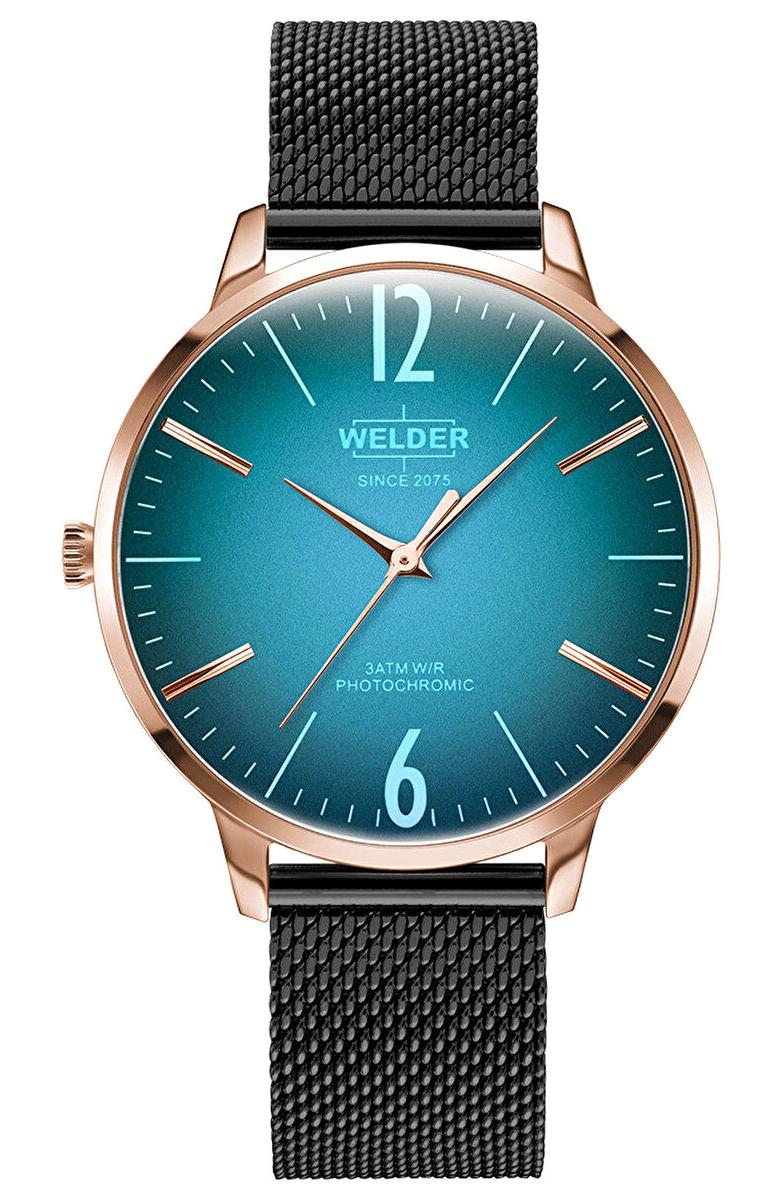 Welder Watch WRS634 36 mm Siyah Çelik Kordon Analog Kadın Kol Saati