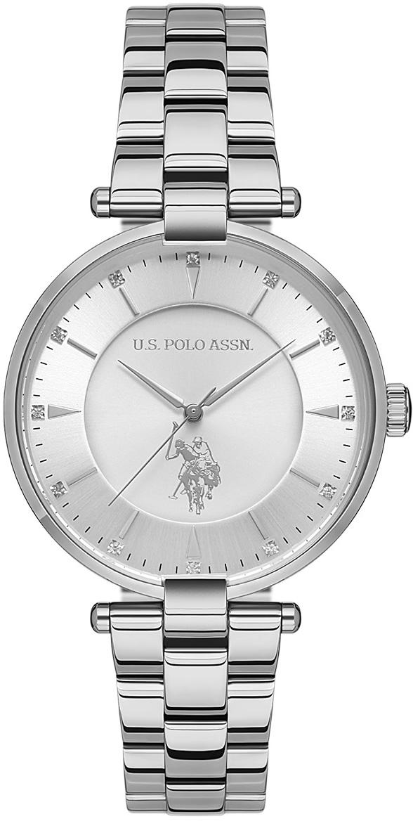 U.S. Polo Assn USPA2048-06 35 mm Gri Çelik Kordon Analog Kadın Kol Saati