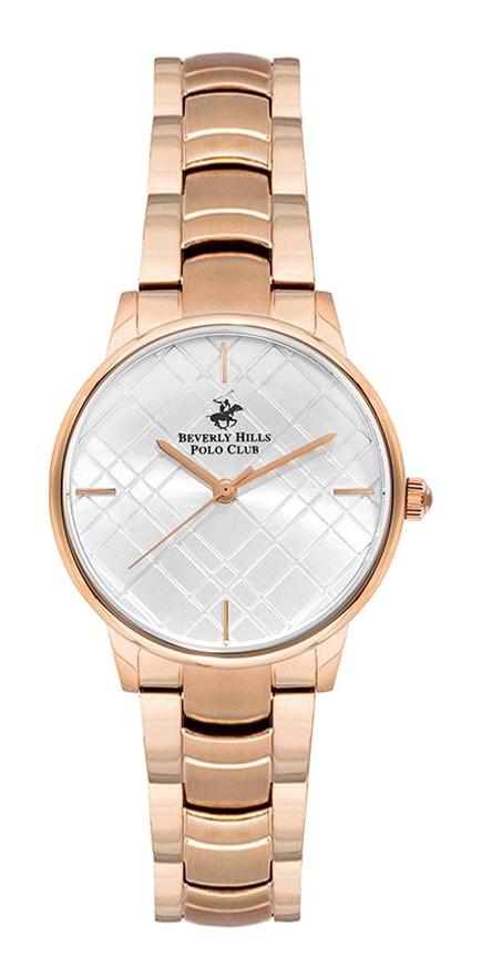 Beverly Hills Polo Club BP3064C.440 35 mm Rose Gold Çelik Kordon Analog Kadın Kol Saati