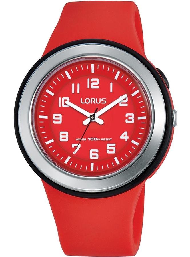 Lorus R2309MX9 38 mm Kırmızı Silikon Kordon Analog Kadın Kol Saati