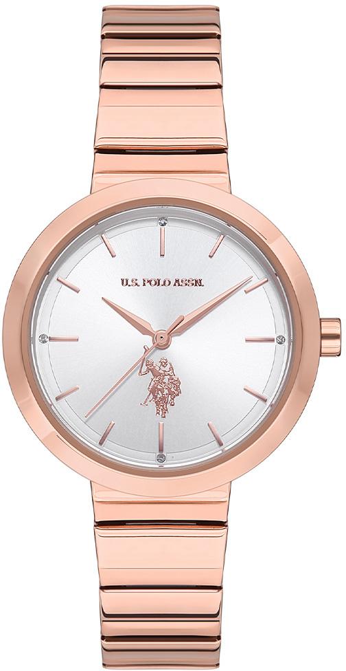 U.S. Polo Assn USPA2002-01 35 mm Rose Gold Çelik Kordon Analog Kadın Kol Saati