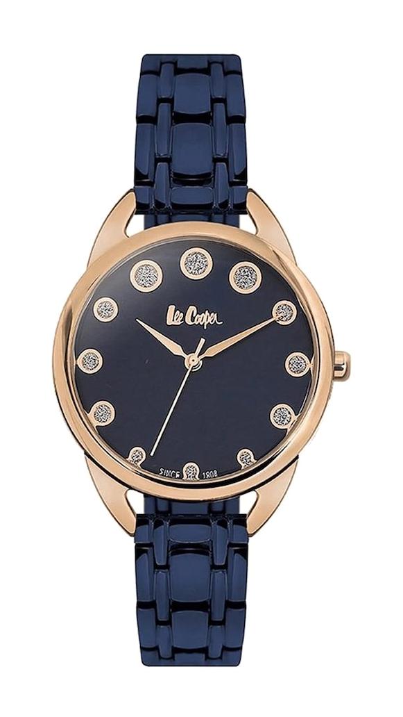 Lee Cooper LC06389.490 40 mm Lacivert Çelik Kordon Analog Kadın Kol Saati