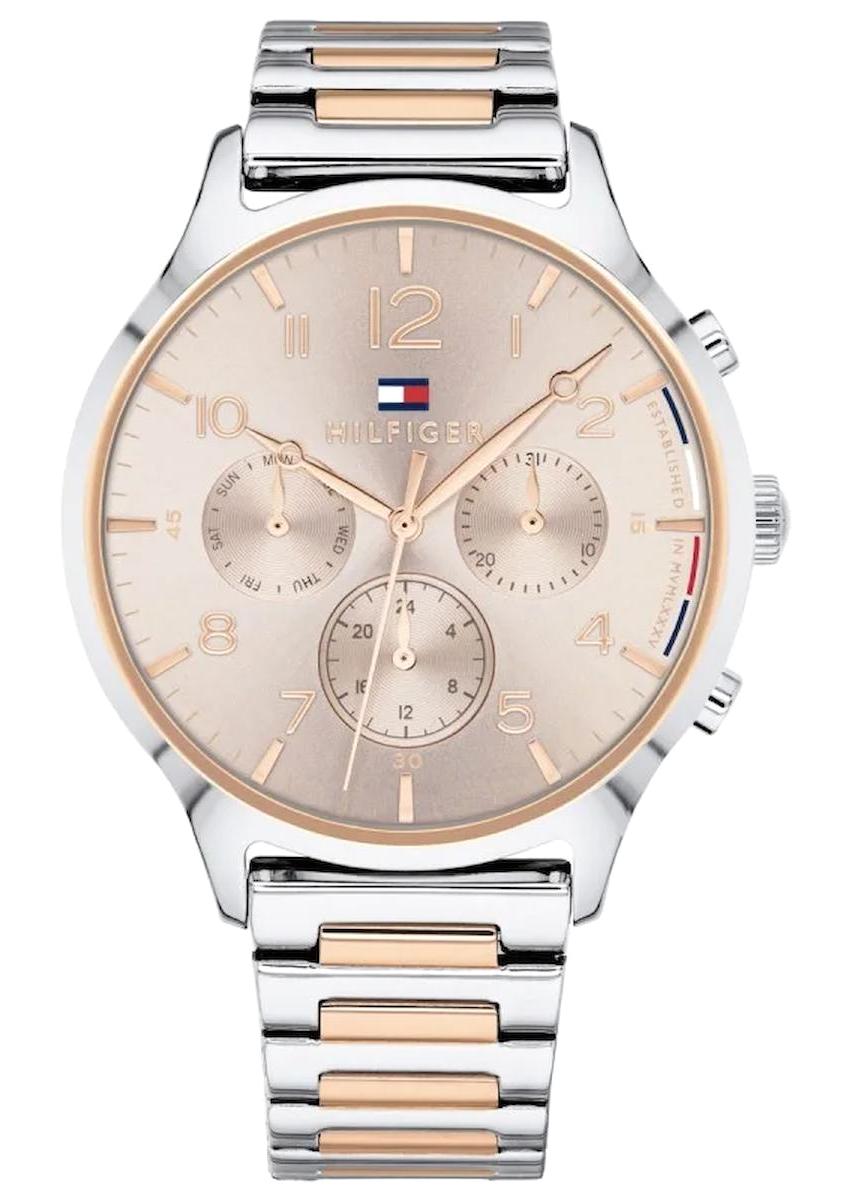 Tommy Hilfiger TH1781876 38 mm Gri-Rose Gold Çelik Kordon Analog Kadın Kol Saati