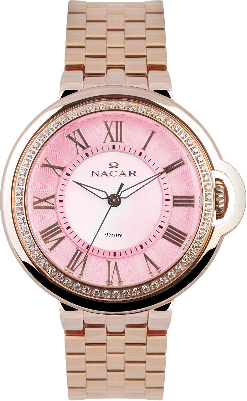 Nacar 33-396515-RPMS 38 mm Rose Gold Metal Kordon Analog Kadın Kol Saati