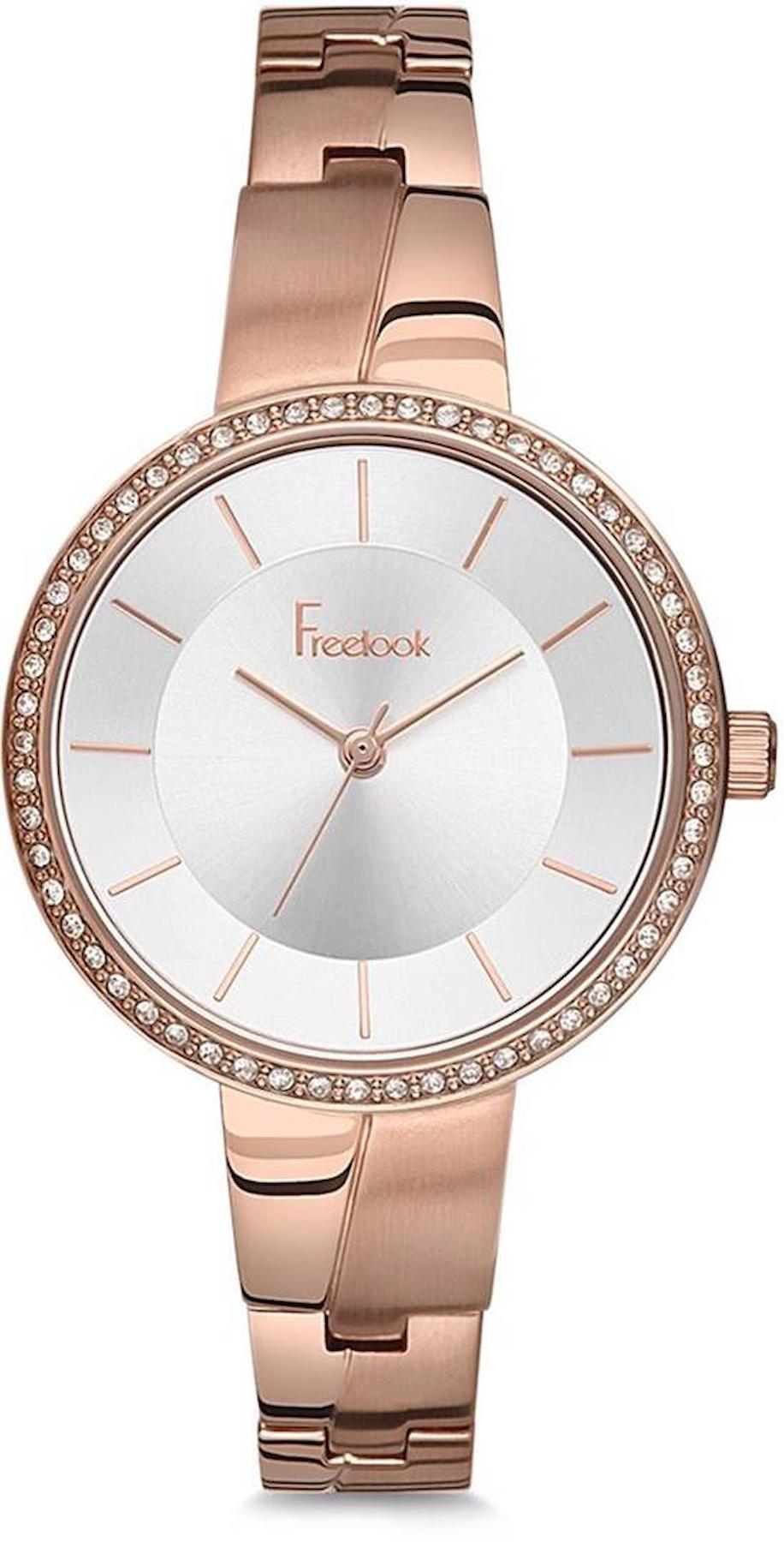 Freelook F.7.1041.04 30 mm Rose Gold Çelik Kordon Analog Kadın Kol Saati