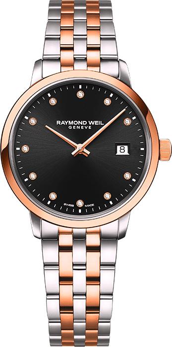 Raymond Weil RW5985SP520081 Takvimli 29 mm Gri-Rose Gold Çelik Kordon Analog Kadın Kol Saati